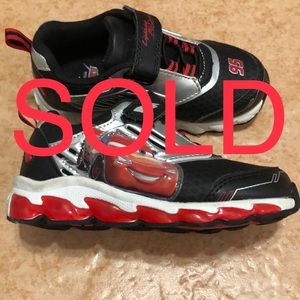 Disney Cars Light Up Sneakers